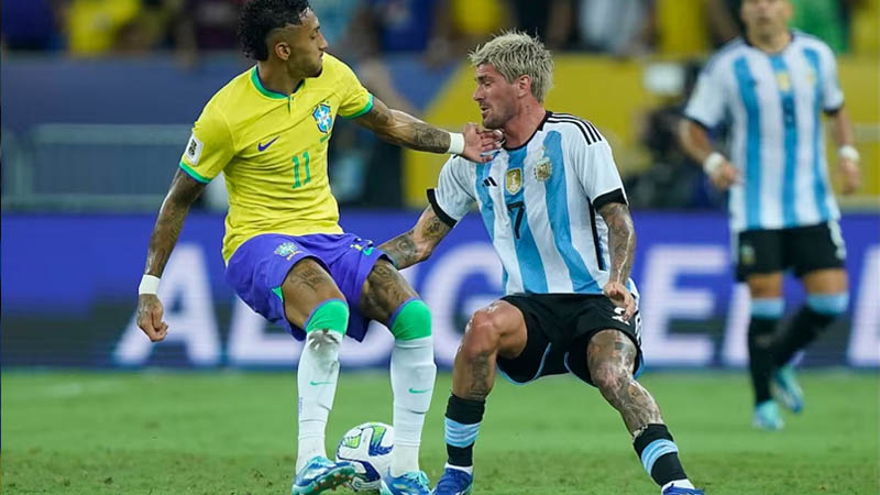 Argentina và Brazil tái đấu trong trận cầu quyết định tại vòng loại World Cup 2026 Argentina vs Brazil tái đấu trong trận cầu quyết định tại vòng loại World Cup 2026