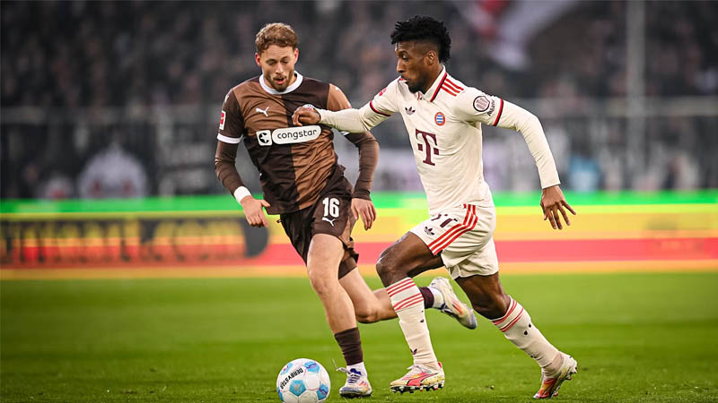 St. Pauli cố gắng kiếm về 1 điểm cho mình St. Pauli cố gắng kiếm về 1 điểm cho mình