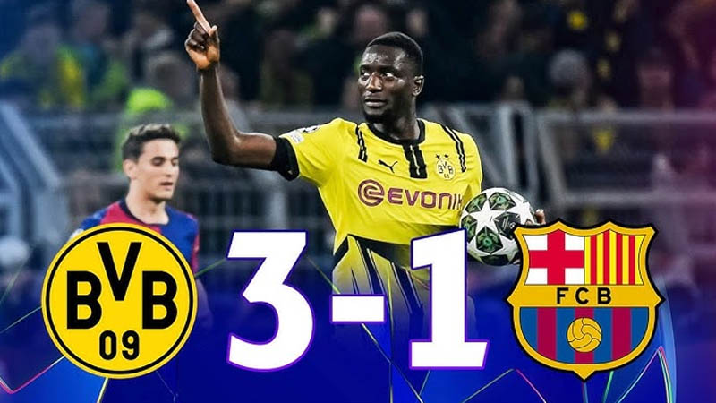 Dortmund vs Barcelona kết thúc với kịch bản khó ngờ Dortmund vs Barcelona kết thúc với kịch bản khó ngờ