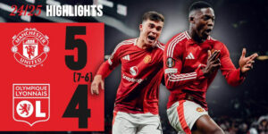 Trận Manchester United vs Lyon đã phải giải quyết bằng hiệp phụ