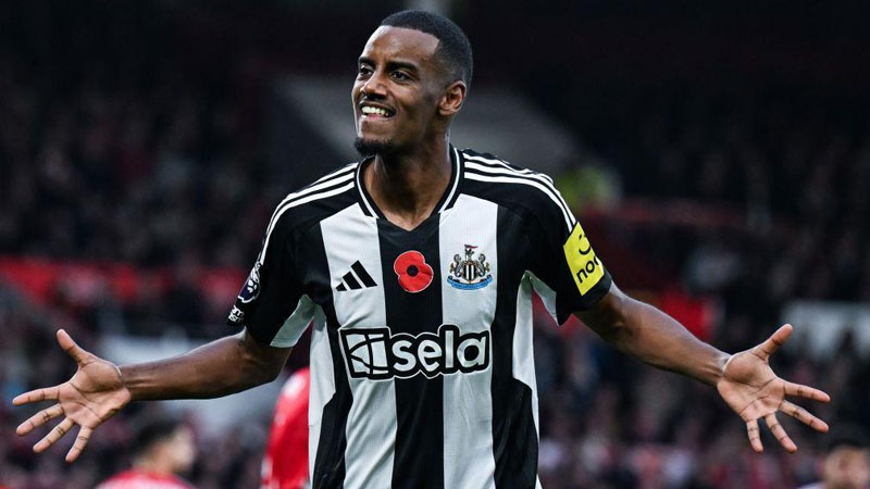 Alexander Isak đang là đầu tàu của Newcastle Alexander Isak đang là đầu tàu của Newcastle