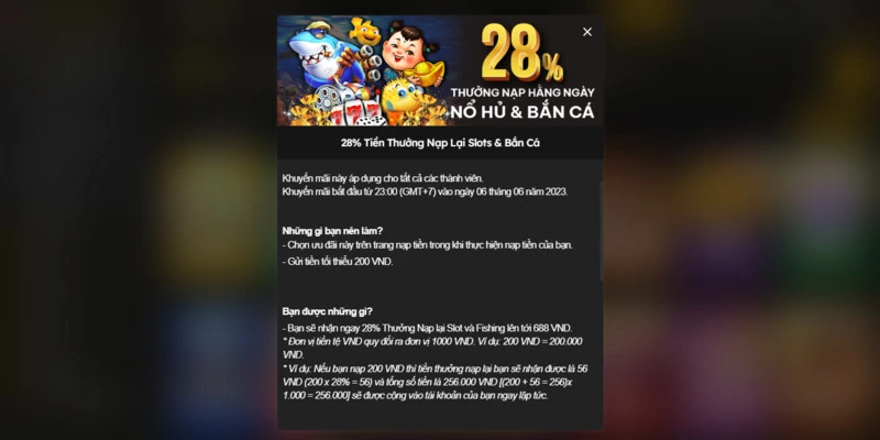 noi dung uu dai thuong nap hang ngay no hu ban ca noi dung uu dai thuong nap hang ngay no hu ban ca