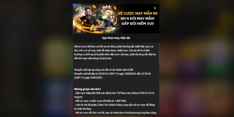 quy dinh chung ve khuyen mai dai phat may man 88 quy dinh chung ve khuyen mai dai phat may man 88