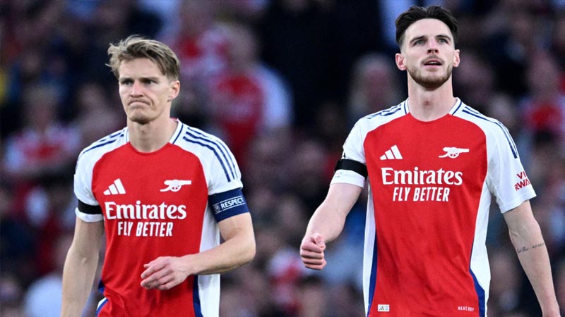 Arsenal đã có bàn dẫn trước nhờ công của Declan Rice Arsenal đã có bàn dẫn trước nhờ công của Declan Rice